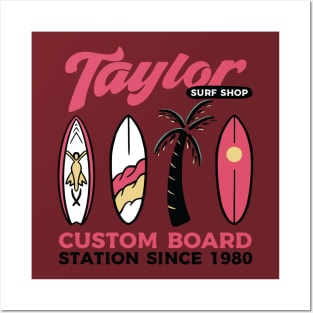 Taylor Surf Shop Posters and Art